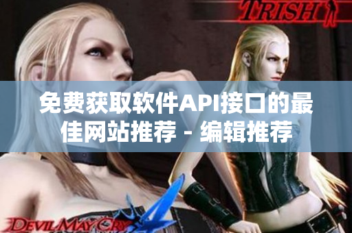 免費(fèi)獲取軟件API接口的最佳網(wǎng)站推薦 - 編輯推薦