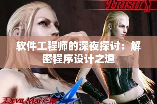 軟件工程師的深夜探討：解密程序設(shè)計之道