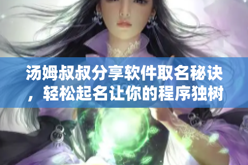 湯姆叔叔分享軟件取名秘訣，輕松起名讓你的程序獨(dú)樹一幟