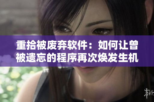 重拾被廢棄軟件：如何讓曾被遺忘的程序再次煥發(fā)生機