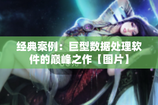 經(jīng)典案例：巨型數(shù)據(jù)處理軟件的巔峰之作【圖片】