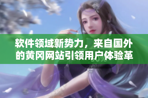 軟件領域新勢力，來自國外的黃岡網站引領用戶體驗革命