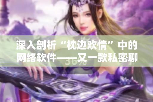 深入剖析“枕邊歡情”中的網(wǎng)絡(luò)軟件——又一款私密聊天軟件的誕生