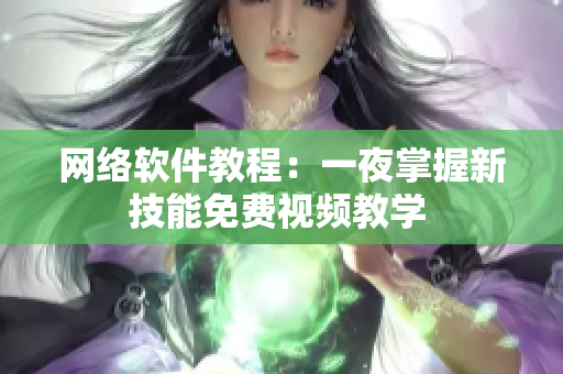 網(wǎng)絡(luò)軟件教程：一夜掌握新技能免費視頻教學(xué) 