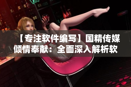 【專注軟件編寫】國精傳媒傾情奉獻：全面深入解析軟件開發(fā)過程