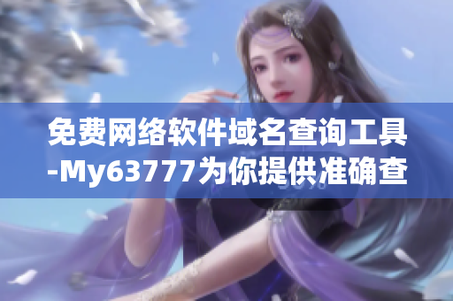 免費網(wǎng)絡(luò)軟件域名查詢工具-My63777為你提供準(zhǔn)確查詢結(jié)果