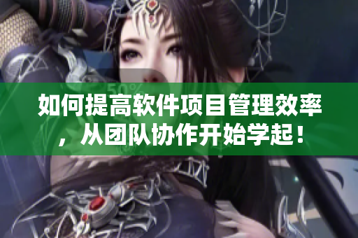 如何提高軟件項(xiàng)目管理效率，從團(tuán)隊(duì)協(xié)作開(kāi)始學(xué)起！