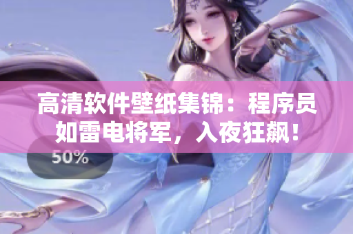 高清軟件壁紙集錦：程序員如雷電將軍，入夜狂飆！
