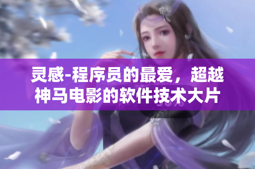 靈感-程序員的最愛，超越神馬電影的軟件技術大片