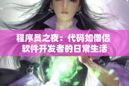程序員之夜：代碼如僧侶 軟件開發(fā)者的日常生活
