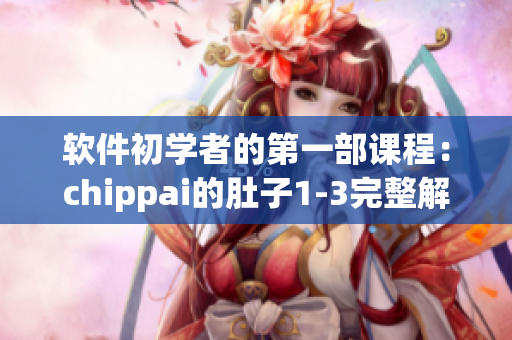 軟件初學者的第一部課程：chippai的肚子1-3完整解讀