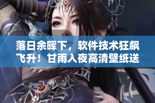 落日余暉下，軟件技術(shù)狂飆飛升！甘雨入夜高清壁紙送上！