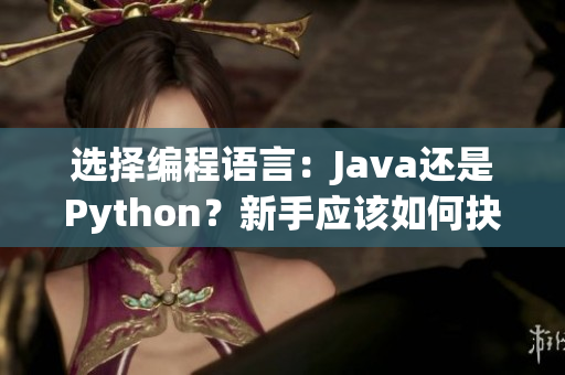 選擇編程語(yǔ)言：Java還是Python？新手應(yīng)該如何抉擇？