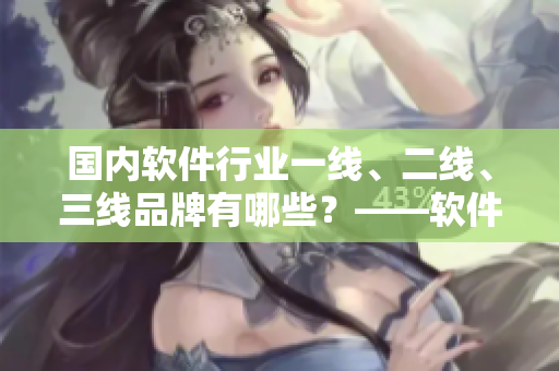 國內(nèi)軟件行業(yè)一線、二線、三線品牌有哪些？——軟件品牌全揭秘
