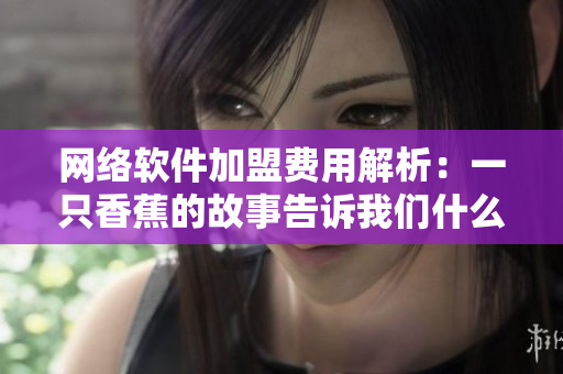 網(wǎng)絡軟件加盟費用解析：一只香蕉的故事告訴我們什么？