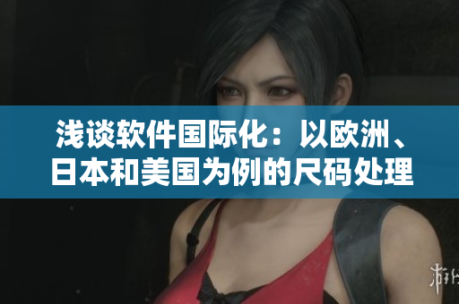 淺談軟件國際化：以歐洲、日本和美國為例的尺碼處理方法
