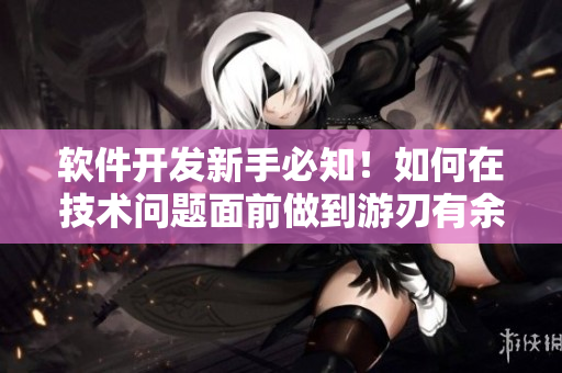 軟件開發(fā)新手必知！如何在技術(shù)問題面前做到游刃有余