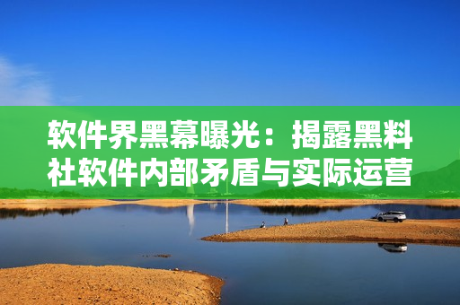 軟件界黑幕曝光：揭露黑料社軟件內(nèi)部矛盾與實(shí)際運(yùn)營(yíng)情況