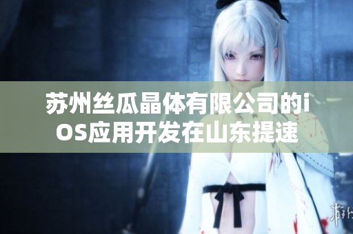 蘇州絲瓜晶體有限公司的iOS應(yīng)用開發(fā)在山東提速