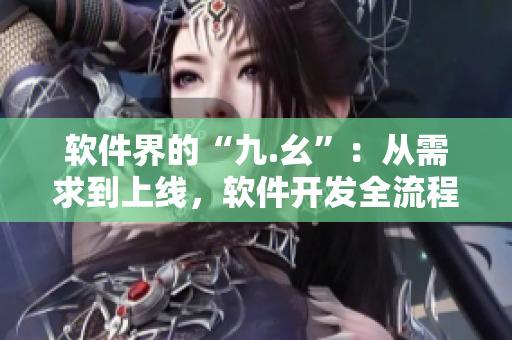 軟件界的“九.幺”：從需求到上線，軟件開發(fā)全流程解析