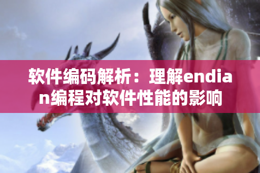 軟件編碼解析：理解endian編程對軟件性能的影響