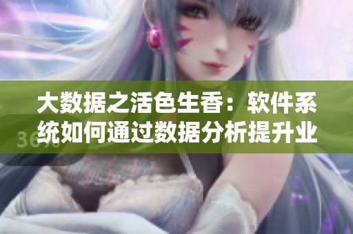大數(shù)據(jù)之活色生香：軟件系統(tǒng)如何通過(guò)數(shù)據(jù)分析提升業(yè)績(jī)