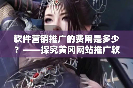 軟件營銷推廣的費(fèi)用是多少？——探究黃岡網(wǎng)站推廣軟件的開銷