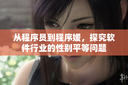 從程序員到程序媛，探究軟件行業(yè)的性別平等問題