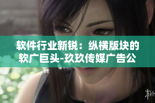 軟件行業(yè)新銳：縱橫版塊的軟廣巨頭-玖玖傳媒廣告公司