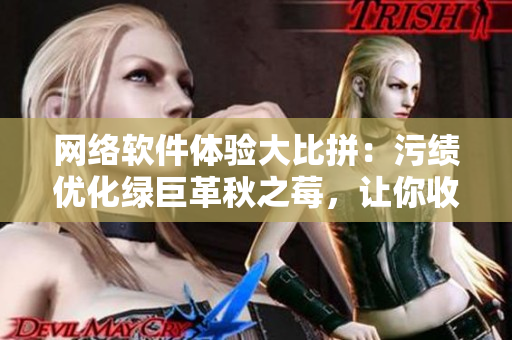 網(wǎng)絡(luò)軟件體驗大比拼：污績優(yōu)化綠巨革秋之莓，讓你收納更多APP樂趣