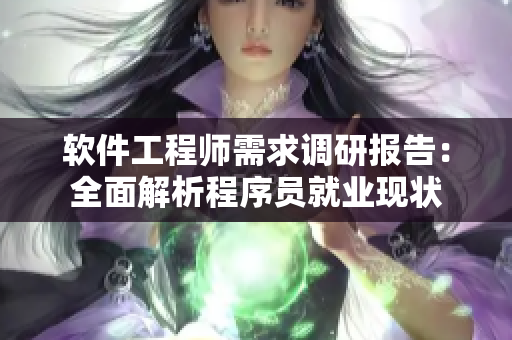 軟件工程師需求調(diào)研報告：全面解析程序員就業(yè)現(xiàn)狀