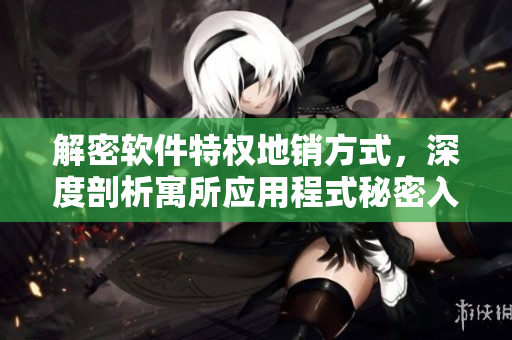 解密軟件特權地銷方式，深度剖析寓所應用程式秘密入口消解攻略
