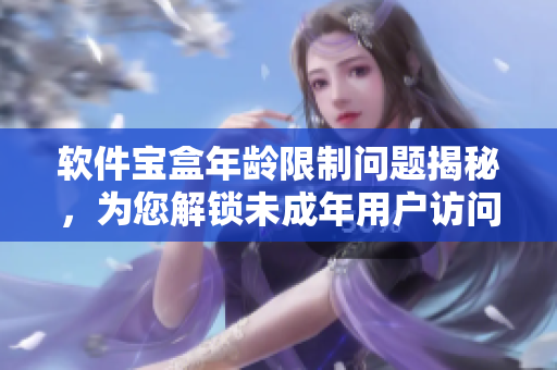 軟件寶盒年齡限制問(wèn)題揭秘，為您解鎖未成年用戶訪問(wèn)障礙