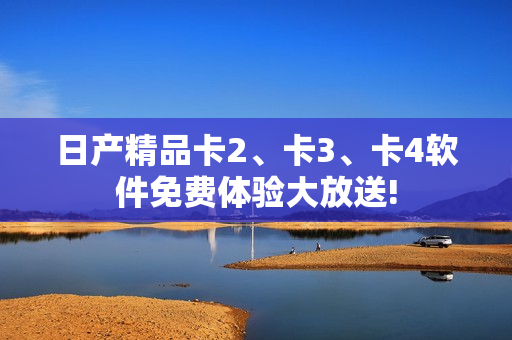 日產(chǎn)精品卡2、卡3、卡4軟件免費體驗大放送!