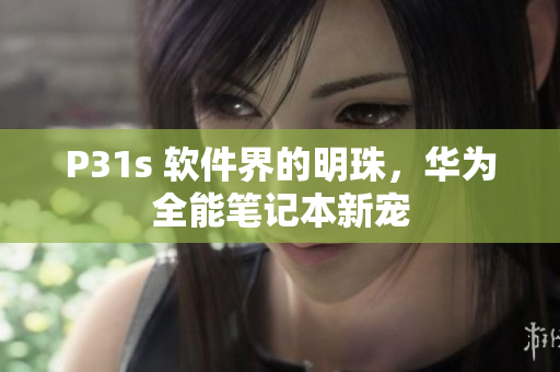 P31s 軟件界的明珠，華為全能筆記本新寵