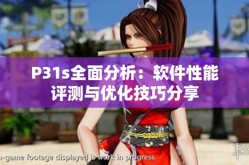 P31s全面分析：軟件性能評(píng)測(cè)與優(yōu)化技巧分享
