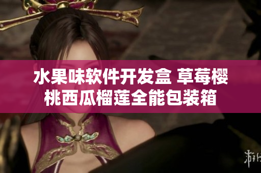 水果味軟件開(kāi)發(fā)盒 草莓櫻桃西瓜榴蓮全能包裝箱