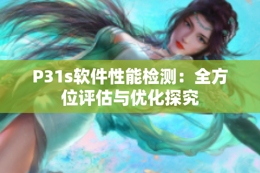 P31s軟件性能檢測(cè)：全方位評(píng)估與優(yōu)化探究