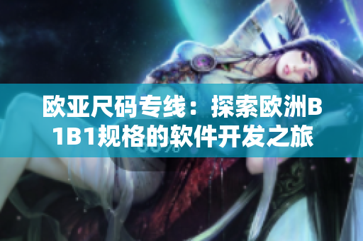 歐亞尺碼專線：探索歐洲B1B1規(guī)格的軟件開發(fā)之旅