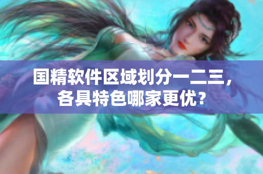 國精軟件區(qū)域劃分一二三，各具特色哪家更優(yōu)？