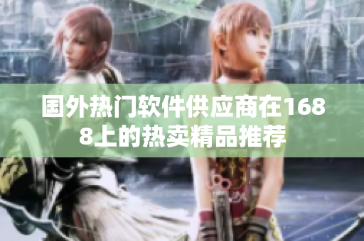 國外熱門軟件供應(yīng)商在1688上的熱賣精品推薦