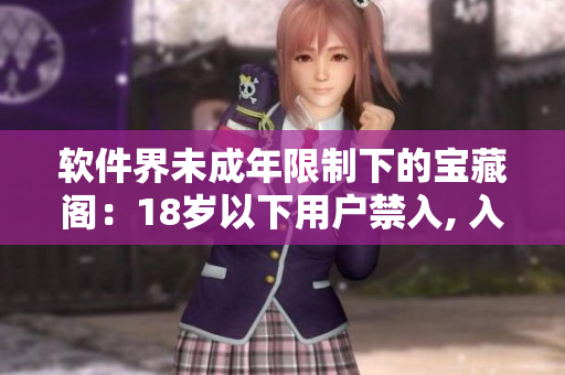 軟件界未成年限制下的寶藏閣：18歲以下用戶禁入, 入內嚴禁。