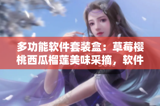 多功能軟件套裝盒：草莓櫻桃西瓜榴蓮美味采摘，軟件編程利器應接不暇