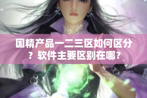 國精產(chǎn)品一二三區(qū)如何區(qū)分？軟件主要區(qū)別在哪？