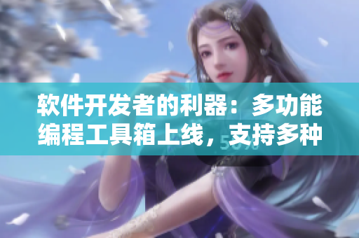 軟件開發(fā)者的利器：多功能編程工具箱上線，支持多種語言及開發(fā)環(huán)境