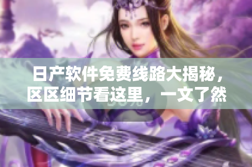 日產(chǎn)軟件免費線路大揭秘，區(qū)區(qū)細(xì)節(jié)看這里，一文了然