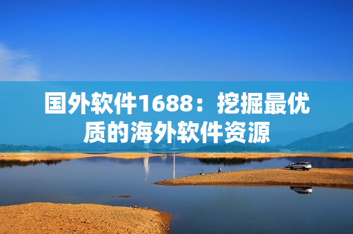 國外軟件1688：挖掘最優(yōu)質(zhì)的海外軟件資源
