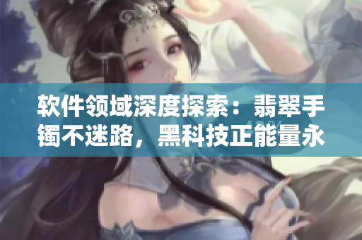軟件領域深度探索：翡翠手鐲不迷路，黑科技正能量永不缺席
