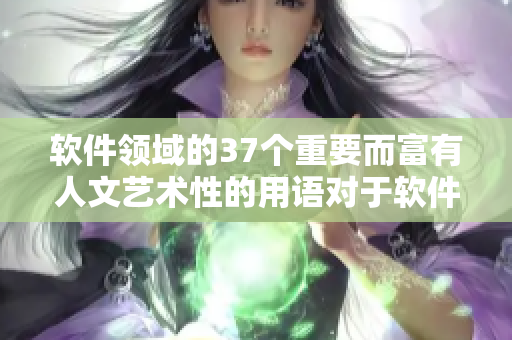軟件領(lǐng)域的37個重要而富有人文藝術(shù)性的用語對于軟件開發(fā)的重要性