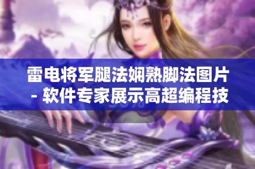 雷電將軍腿法嫻熟腳法圖片 - 軟件專家展示高超編程技巧實(shí)錄